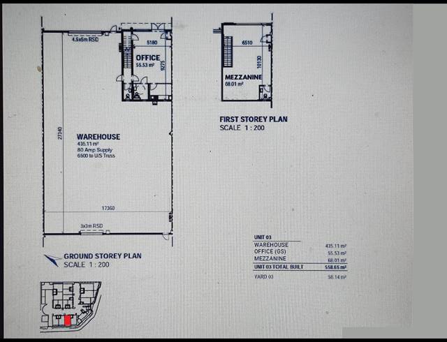 558.60M² WAREHOUSE TO LET IN SAMRAND BUSINESS PARK